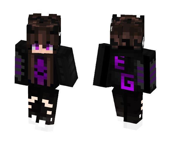 Face Fix - Ender - Male Minecraft Skins - image 1