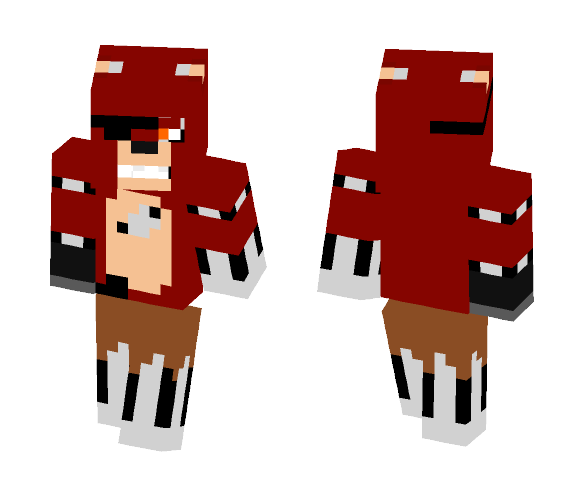 FNAF 1 - Foxy - Male Minecraft Skins - image 1