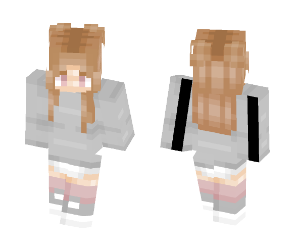 Download Free Chelsie //rose socks Skin for Minecraft image 1 Chelsie //rose socks - Female Minecraft Skins - image 1