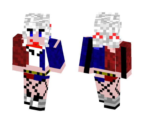 Download Free Harley Quinn ~ Suicide Squad Skin for Minecraft image 1 Harley Quinn ~ Suicide Squad - Comics Minecraft Skins - image 1