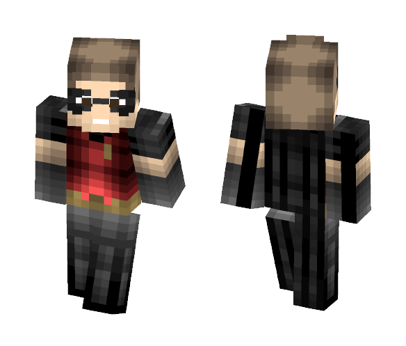 Robin (Arkham Knight) - Male Minecraft Skins - image 1