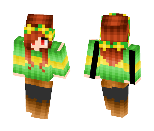 Chara / Undertale | Meow ;3 - Female Minecraft Skins - image 1