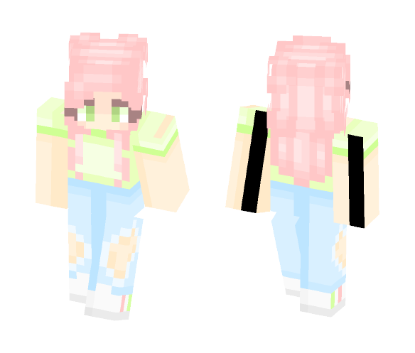 Peachin' It - Female Minecraft Skins - image 1