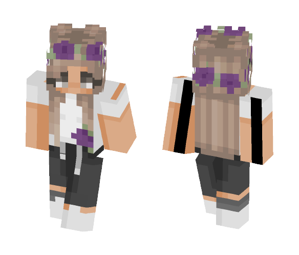Lazy lavender - Female Minecraft Skins - image 1