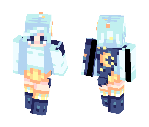 Stars align - Female Minecraft Skins - image 1