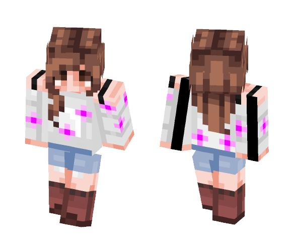 Flower Girl - Girl Minecraft Skins - image 1
