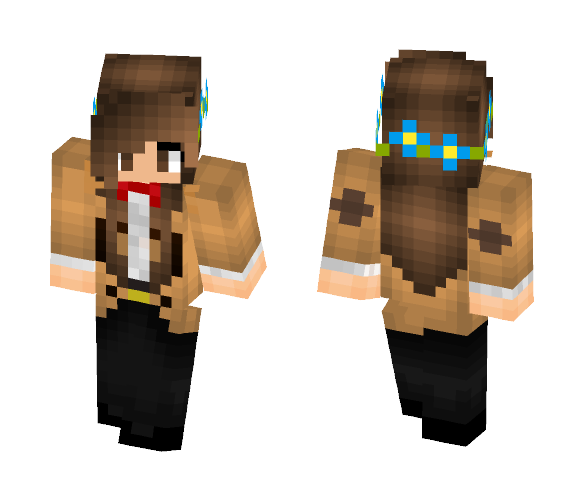 Female In movie/ restaurant clothes - Female Minecraft Skins - image 1