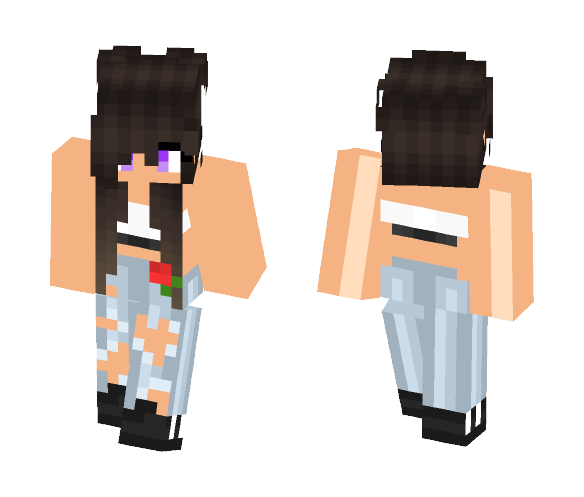 Roses ???? - Female Minecraft Skins - image 1