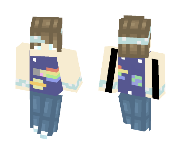Space PVP Skin ( Nyan Cat ) - Cat Minecraft Skins - image 1