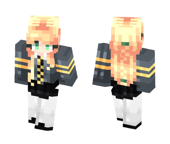 Hufflepuff Nerds - Female Minecraft Skins - image 1