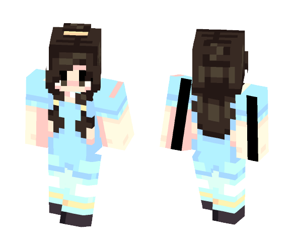Coral Princess - Female Minecraft Skins - image 1