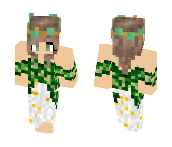 Elven Girl - Rosa - Girl Minecraft Skins - image 1