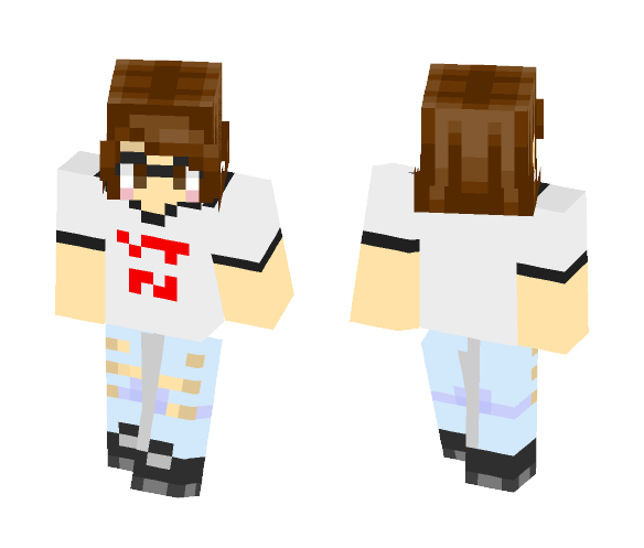 ~ GorgeousWeed ~ Favorite Shirt ~ - Female Minecraft Skins - image 1