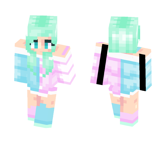 Cotton Candy - Female Minecraft Skins - image 1