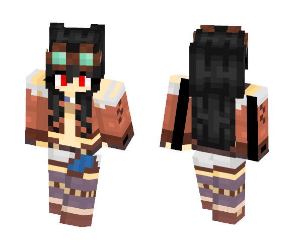 Uni [4 Godesses Online ver.] - Female Minecraft Skins - image 1
