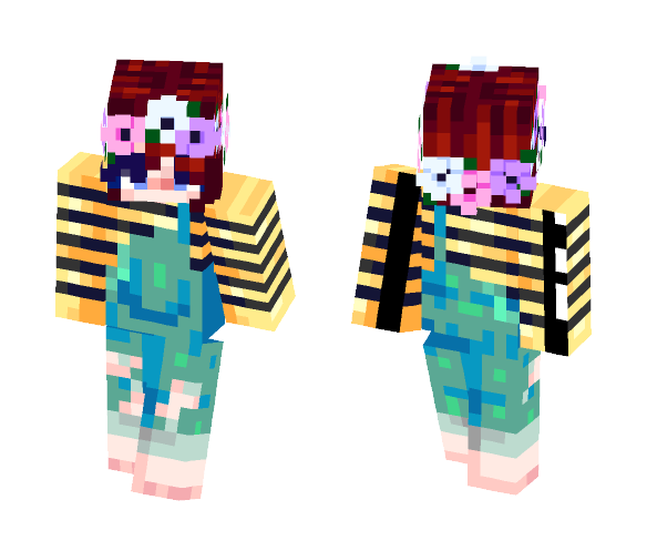 Bumblebee Hana [Read Desc. Please!] - Female Minecraft Skins - image 1