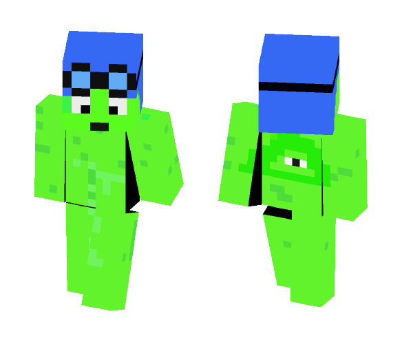my 2nd skin (aka creeper danTDM - Male Minecraft Skins - image 1