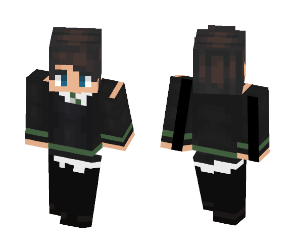 Slytherin Boy Harry Potter - Boy Minecraft Skins - image 1