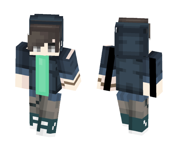 Me (Remake) // iAnomy - Male Minecraft Skins - image 1