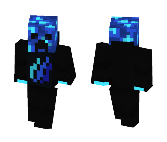 Ice TBNRfrags blue boy iceman juice - Boy Minecraft Skins - image 1
