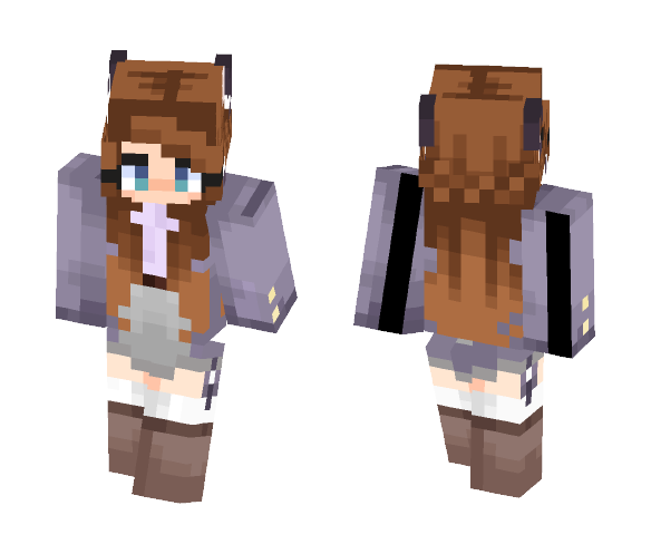 | Sleepy Eyes - Female Minecraft Skins - image 1