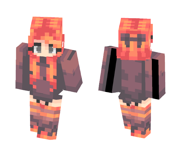 Burnt - Female Minecraft Skins - image 1