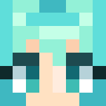 Hatsune Miku Remake - Female Minecraft Skins - image 3