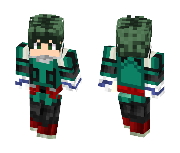 Download Free Izuku Midoriya Season 2 Skin for Minecraft image 1 Izuku Midoriya Season 2 - Male Minecraft Skins - image 1