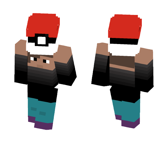 Kid Playing Pokemon - Male Minecraft Skins - image 1