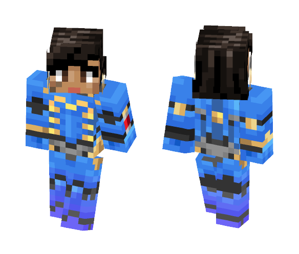 Pharah - Overwatch - Female Minecraft Skins - image 1