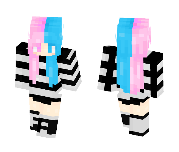 Cotton Candy - Female Minecraft Skins - image 1