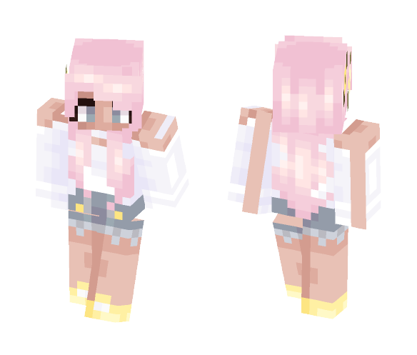 Download Free pastel girl Skin for Minecraft image 1 pastel girl - Girl Minecraft Skins - image 1