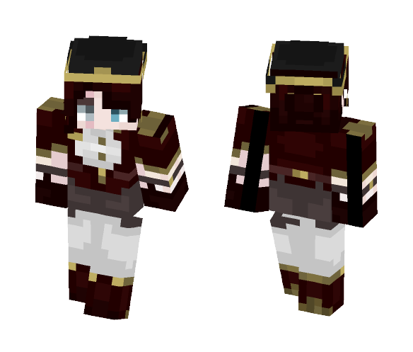 ♡ Dame Arc de Sang - Female Minecraft Skins - image 1