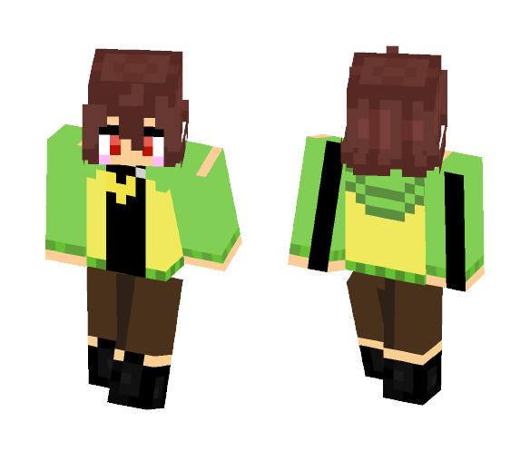 Chara (Drunk Chara) - Male Minecraft Skins - image 1