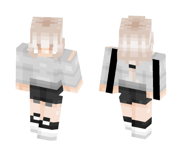 Ponytail girl // Petunia - Girl Minecraft Skins - image 1
