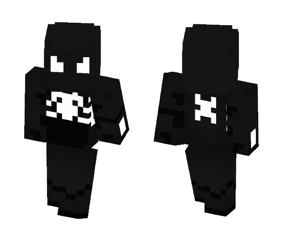 Black suit Spiderman - Comics Minecraft Skins - image 1