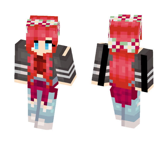 Good Summer Walk - Female Minecraft Skins - image 1