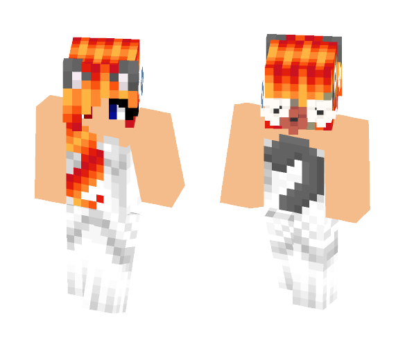 Art in a wedding dress - Female Minecraft Skins - image 1