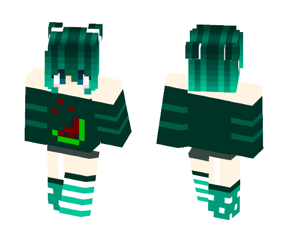 Melooooon ftw - Female Minecraft Skins - image 1