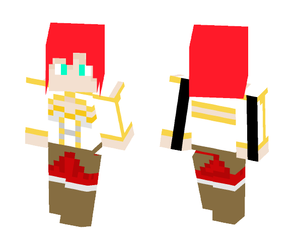 Download Free Rider Boudica - Fate: Grand Order Skin for Minecraft image 1 Rider Boudica - Fate: Grand Order - Female Minecraft Skins - image 1