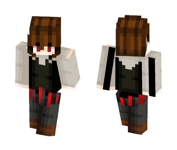 Makoto -- request -- ɐᴉlǝɥdo - Female Minecraft Skins - image 1