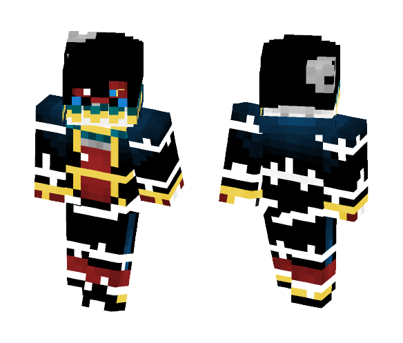 Nightmare Error Sans - Other Minecraft Skins - image 1