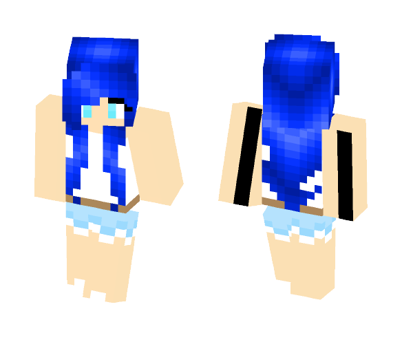 Dem Teared Shorts - Female Minecraft Skins - image 1