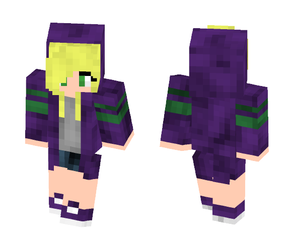 Purple - Female Minecraft Skins - image 1