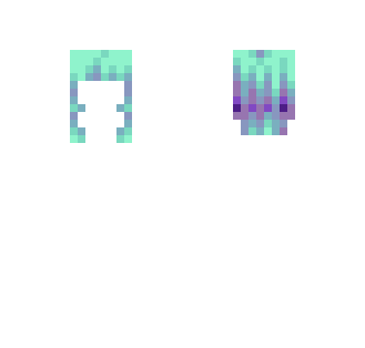 [Hair overlay] Medium turqoise