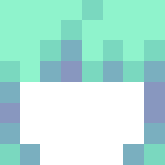 [Hair overlay] Medium turqoise - Interchangeable Minecraft Skins - image 3