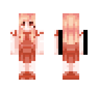 Fanta Orange - Female Minecraft Skins - image 2