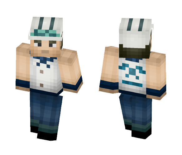 Download Free Marine from One Piece Skin for Minecraft image 1 Marine from One Piece - Male Minecraft Skins - image 1