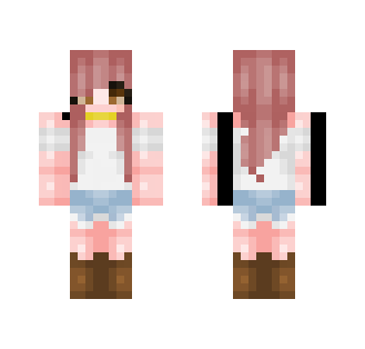 Pixel || Flowery fields - Female Minecraft Skins - image 2
