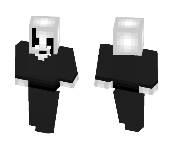 Gaster with no lab coat - Male Minecraft Skins - image 1